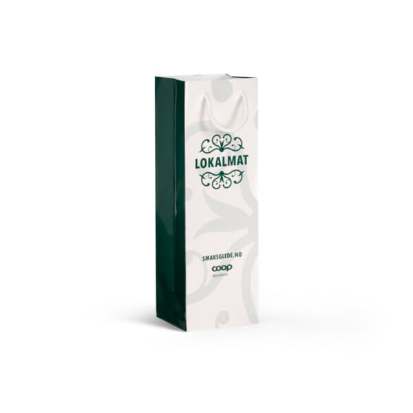 Flaskeposer med logo | Esker og gaveinnpakning | SKG - Spesialister innen profilert emballasje