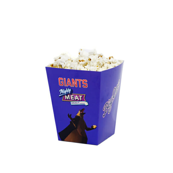 Popcornbeger med logo | Logokopp | SKG - Spesialister innen profilert emballasje