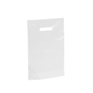 Plastposer hvit 45x50 cm | Uten trykk | SKG - Spesialister innen profilert emballasje