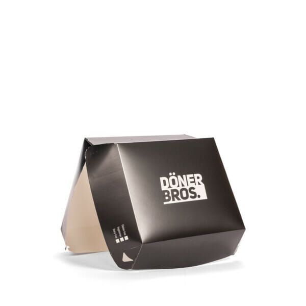 Burgerboks med logo | Matemballasje | SKG - Spesialister innen profilert emballasje