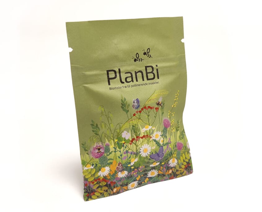 Kampanje: Frøposer med trykk fra PlanBi | Lynlåsposer | SKG - Spesialister innen profilert emballasje