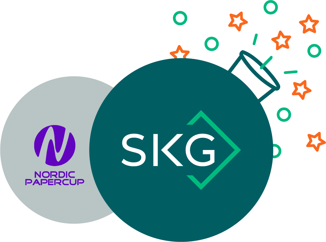 Nordic Papercup er nå en del av SKG Emballasje | SKG - Spesialister innen profilert emballasje