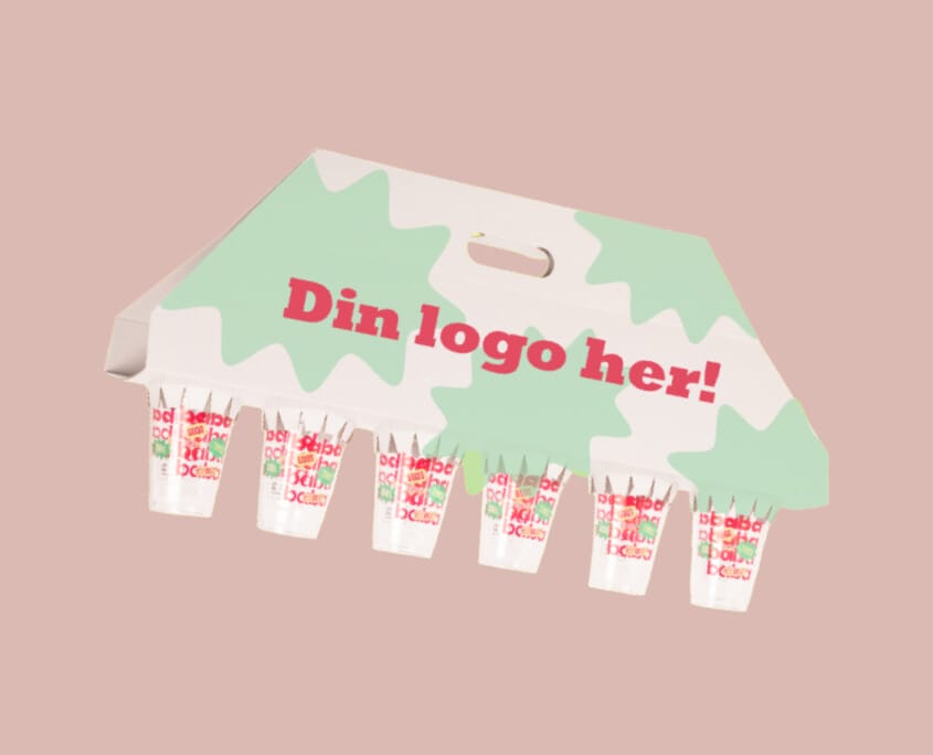 Koppholder til plastkopper med trykk | Kopper og begre | SKG -spesialister innen profilert emballasje